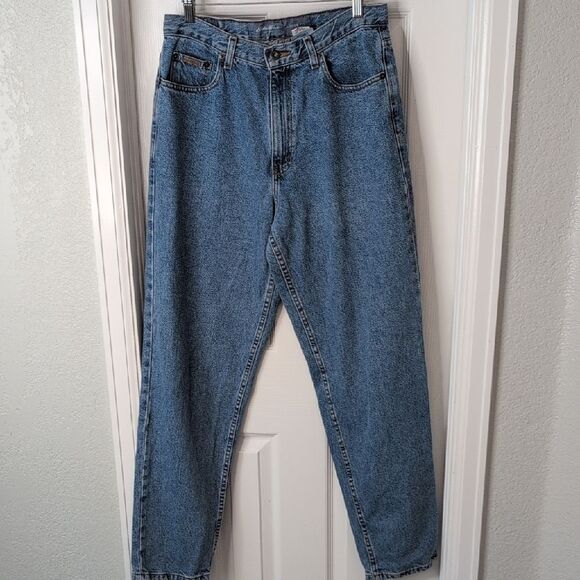 Eddie Bauer Women's Loose Fit Blue Jeans Vintage Y2K - Picture 8 of 10